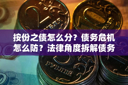 济南按份之债怎么分？债务危机怎么防？法律角度拆解债务分配与风险自保指南