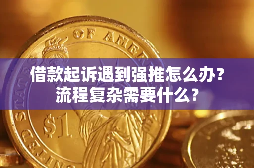 济南借款起诉遇到强推怎么办？流程复杂需要什么？