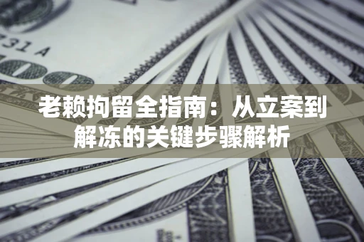 济南老赖拘留全指南：从立案到解冻的关键步骤解析