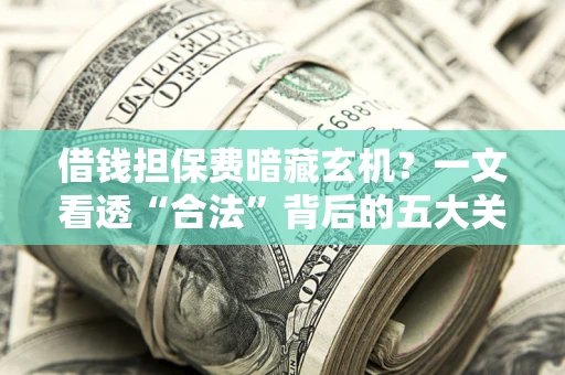 济南借钱担保费暗藏玄机？一文看透“合法”背后的五大关键陷阱