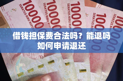 济南借钱担保费合法吗？能退吗如何申请退还