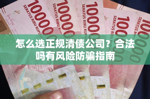 济南怎么选正规清债公司？合法吗有风险防骗指南